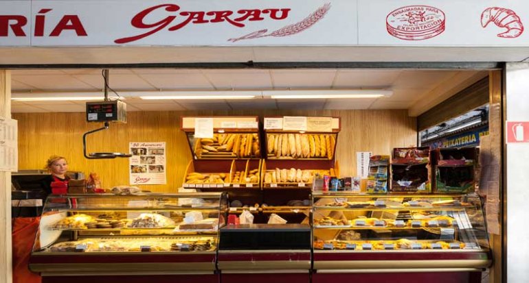 Panaderia Garau en Mercado de Santa Catalina Mallorca